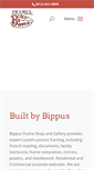 Mobile Screenshot of bippusframeshop.com